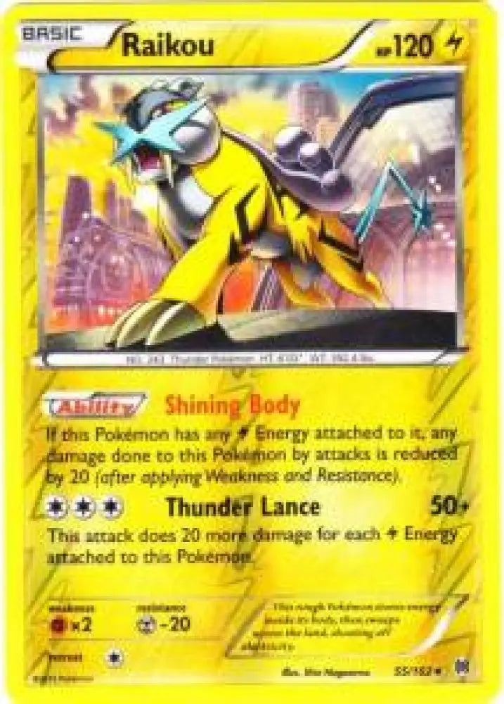 Raikou - BREAKthrough (Holo Rare) [BKT-55]