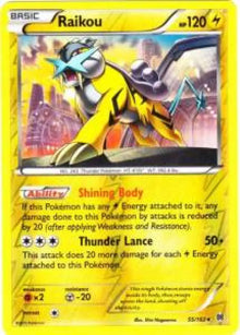 Raikou - BREAKthrough (Holo Rare) [BKT-55]