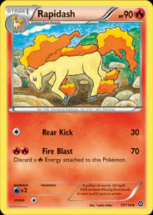 Rapidash - Steam Siege (Uncommon) [STS-17]