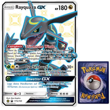 Rayquaza-GX Große Karte 177a/168 DE