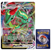 Rayquaza Vmax 111/203 Pokemon Jumbo Karte XXL Englisch