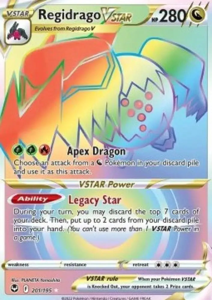 Regidrago VSTAR - Silver Tempest (Secret Rare) [SIT-201]