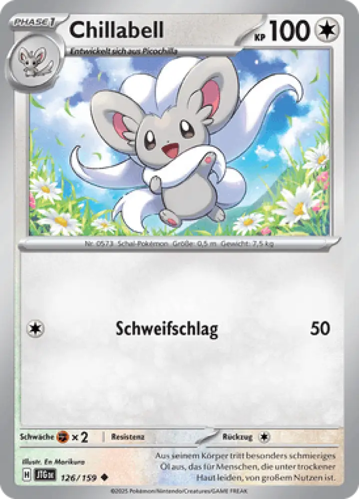 Reisegefährten Chillabell 126/159 Deutsch - Sammelkarten