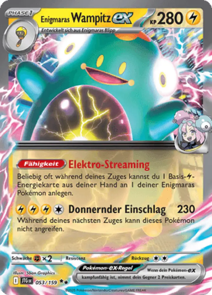 Reisegefährten Enigmaras Wampitz-ex 053/159 Deutsch - Sammelkarten