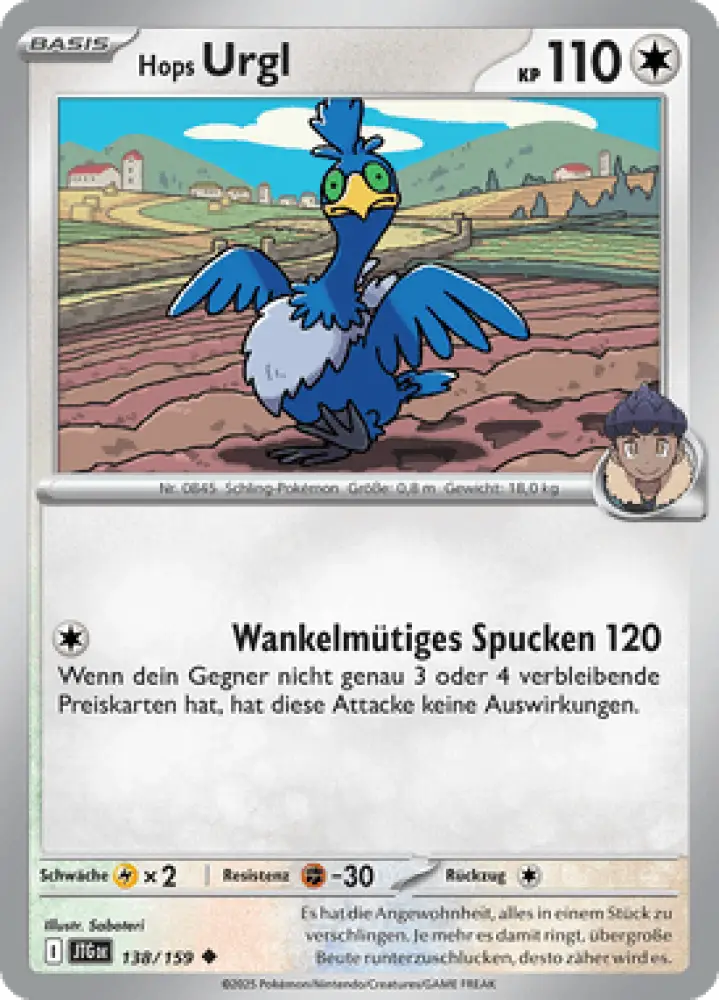 Reisegefährten Hops Urgl 138/159 Deutsch - Sammelkarten