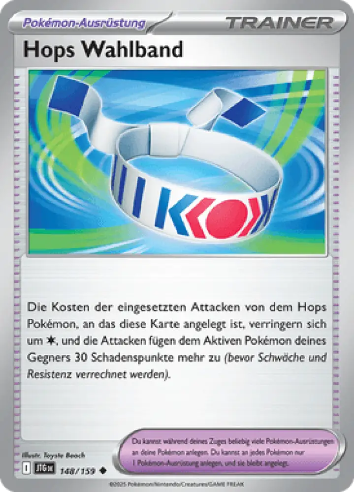 Reisegefährten Hops Wahlband 148/159 Deutsch - Sammelkarten