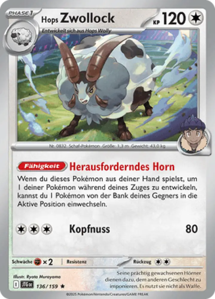 Reisegefährten Hops Zwollock 136/159 Deutsch - Sammelkarten