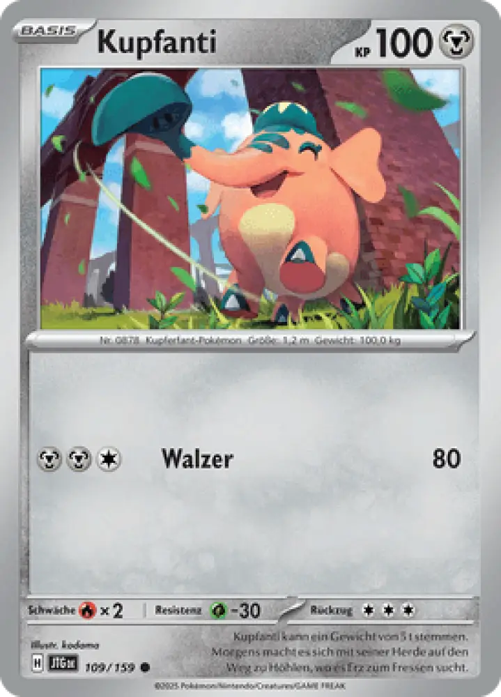 Reisegefährten Kupfanti 109/159 Deutsch - Sammelkarten