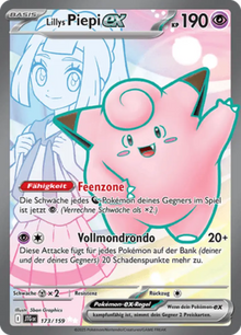 Reisegefährten Lillys Piepi-ex 173/159 Deutsch - Holo / Near Mint - Sammelkarten