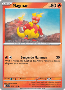 Reisegefährten Magmar 020/159 Deutsch - Sammelkarten