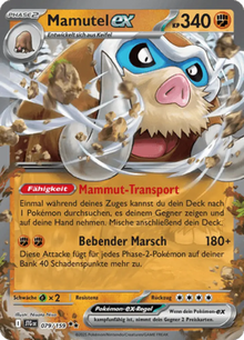 Reisegefährten Mamutel-ex 079/159 Deutsch - Sammelkarten
