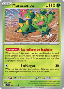 Reisegefährten Maracamba 008/159 Deutsch - Sammelkarten