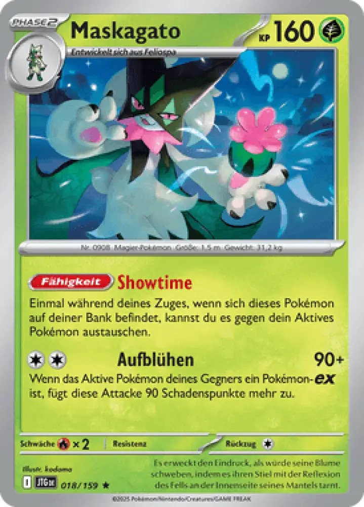 Reisegefährten Maskagato 018/159 Deutsch - Sammelkarten