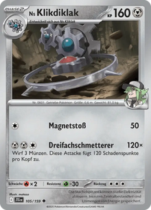 Reisegefährten Ns Klikdiklak 105/159 Deutsch - Sammelkarten