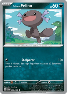 Reisegefährten Paldea-Felino 093/159 Deutsch - Sammelkarten