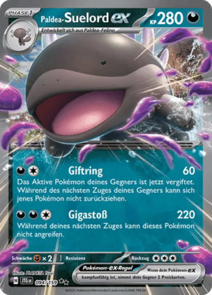 Reisegefährten Paldea-Suelord-ex 094/159 Deutsch - Sammelkarten