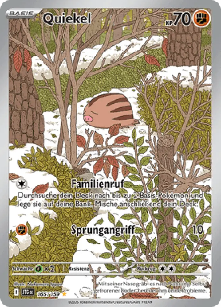 Reisegefährten Quiekel 165/159 Deutsch - Sammelkarten