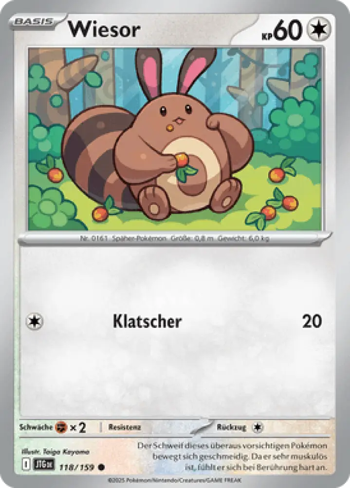 Reisegefährten Wiesor 118/159 Deutsch - Sammelkarten