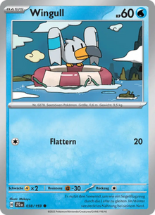 Reisegefährten Wingull 038/159 Deutsch - Sammelkarten