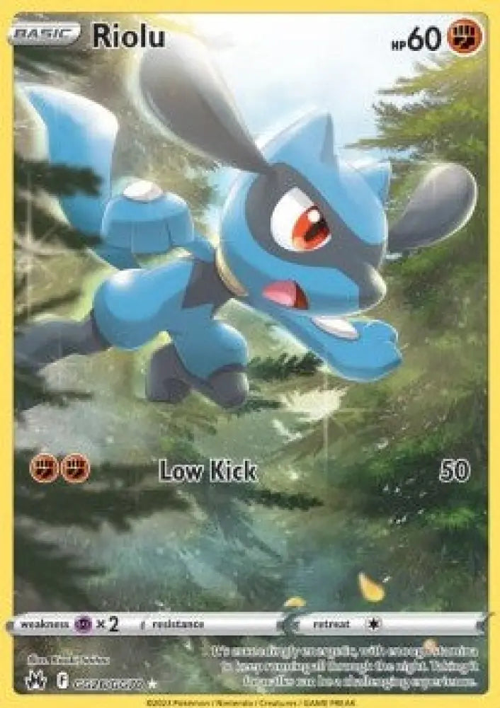 Riolu - Crown Zenith (Holo Rare) [CRZ-GG26]