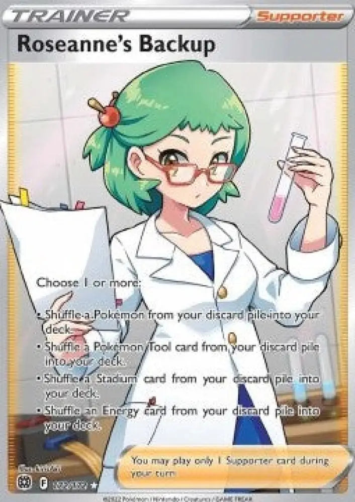 Roseanne's Backup - Brilliant Stars (Ultra Rare) [BRS-172]