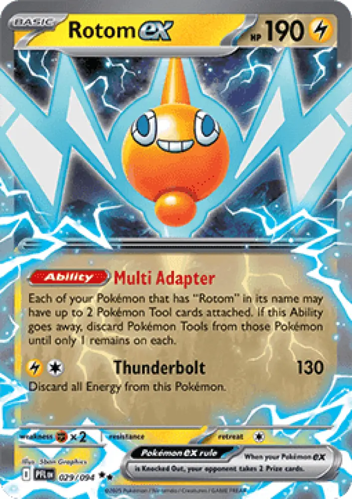 Rotom ex - Phantasmal Flames (Double Rare) [PFL-029]
