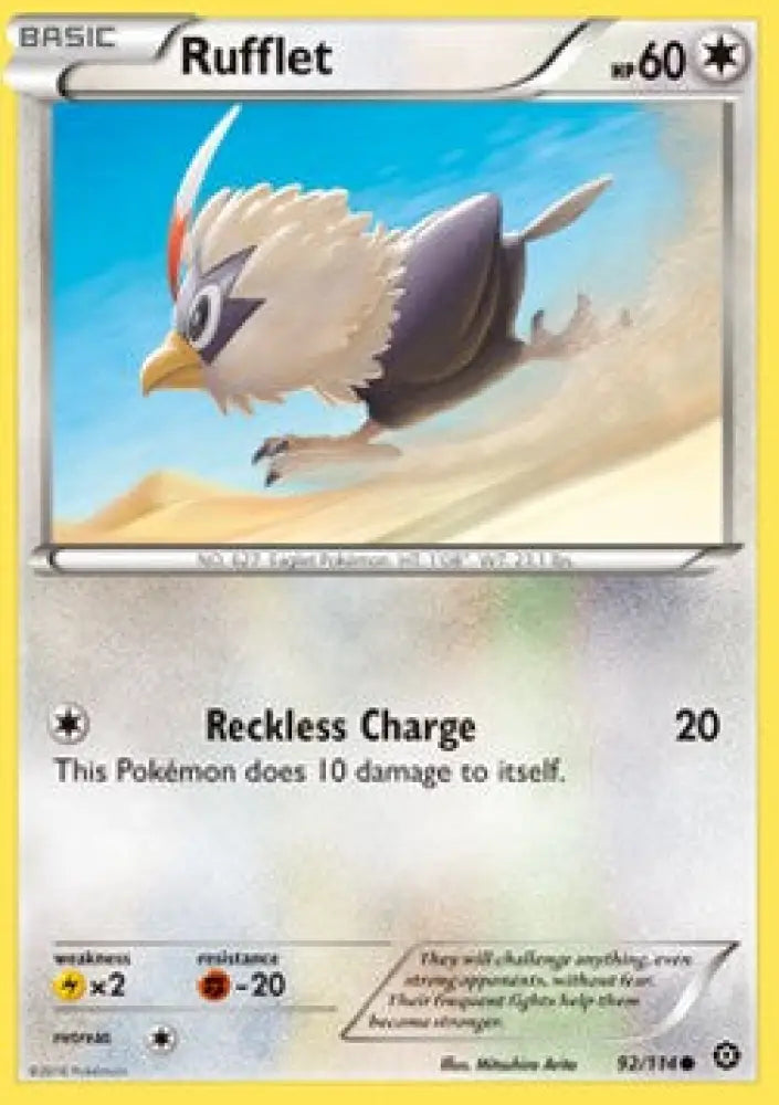 Rufflet - Steam Siege (Common) [STS-92]