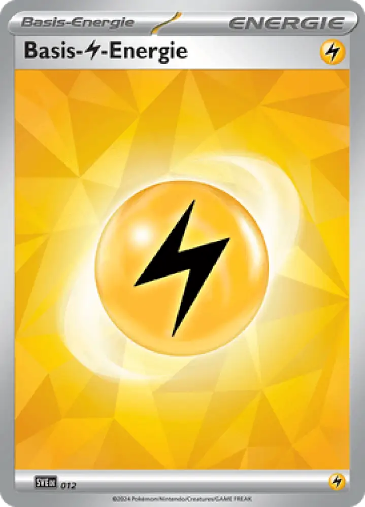 Scarlet & Violet Energy Elektro-Energie SVE012 Deutsch - Sammelkarten