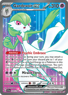 Scarlet & Violet Gardevoir ex 228/198 Englisch - Holo / Near Mint - Sammelkarten