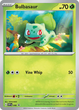 Scarlet & Violet Promos Bulbasaur SVP046 Englisch - Holo / Near Mint - Sammelkarten