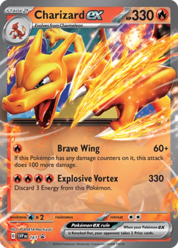 Scarlet & Violet Promos Charizard ex SVP161 Englisch - Sammelkarten