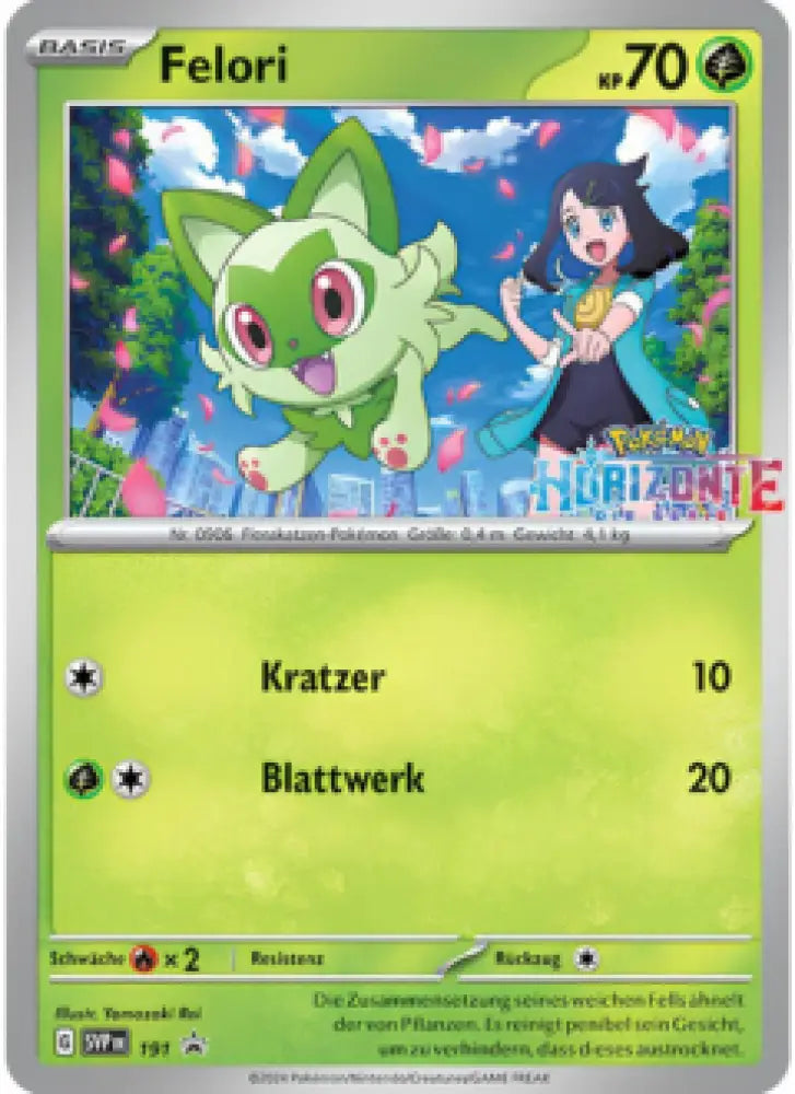 Scarlet & Violet Promos Felori SVP191 Deutsch - Holo / Near Mint - Sammelkarten
