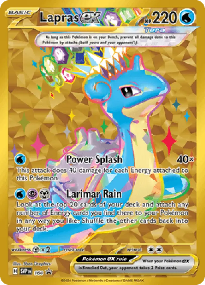 Scarlet & Violet Promos Lapras ex SVP164 Englisch - Sammelkarten