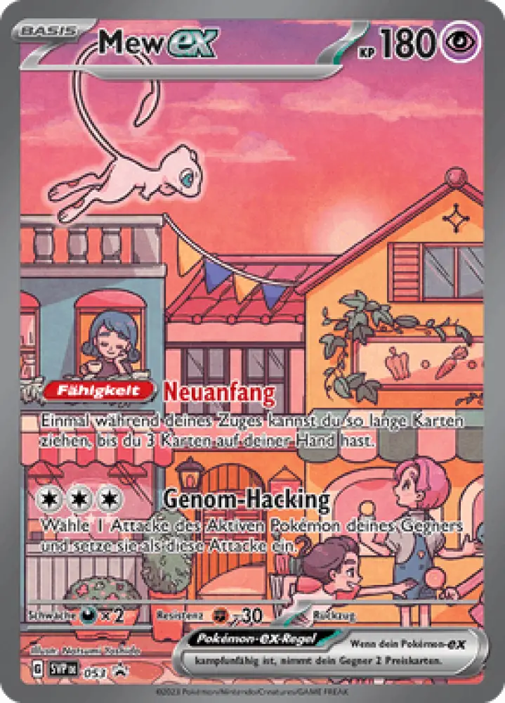 Scarlet & Violet Promos Mew-ex SVP053 Deutsch - Sammelkarten