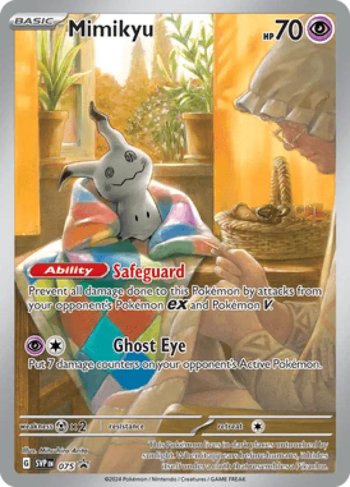 Scarlet & Violet Promos Mimikyu SVP075 Englisch - Holo / Near Mint - Sammelkarten