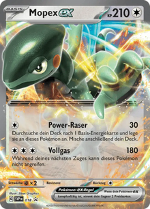 Scarlet & Violet Promos Mopex-ex SVP018 Deutsch - Holo / Near Mint - Sammelkarten