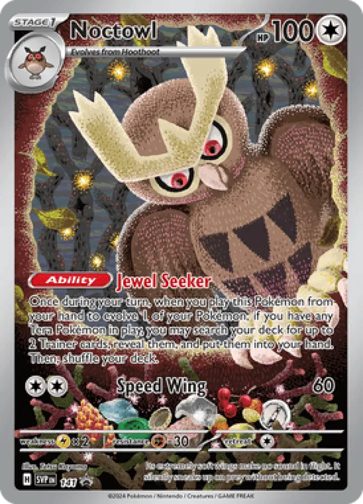 Scarlet & Violet Promos Noctowl SVP141 Englisch - Sammelkarten