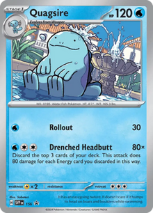 Scarlet & Violet Promos Quagsire SVP156 Englisch - Sammelkarten