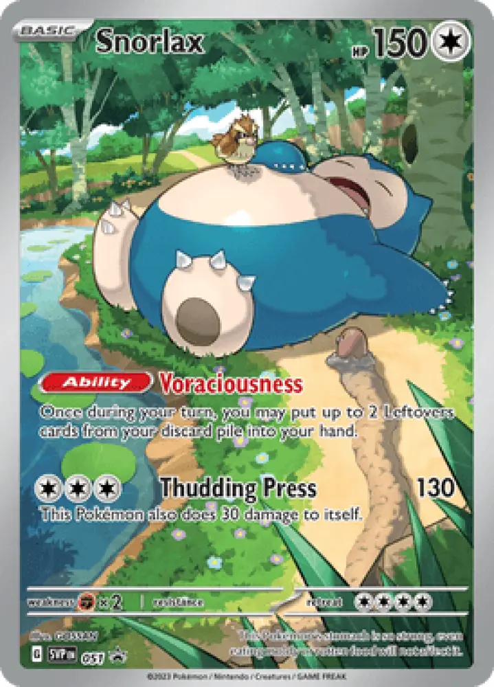 Scarlet & Violet Promos Snorlax SVP051 Englisch - Holo / Near Mint - Sammelkarten