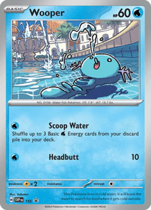 Scarlet & Violet Promos Wooper SVP155 Englisch - Sammelkarten