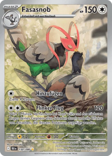 Schwarze Blitze Fasasnob 150/086 Deutsch - Sammelkarten