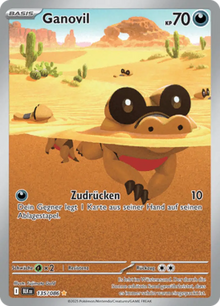 Schwarze Blitze Ganovil 135/086 Deutsch - Sammelkarten