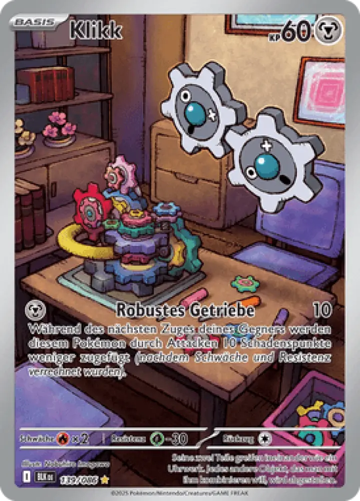 Schwarze Blitze Klikk 139/086 Deutsch - Sammelkarten