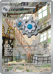 Schwarze Blitze Kliklak 140/086 Deutsch - Sammelkarten