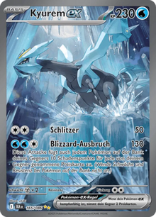 Schwarze Blitze Kyurem-ex 165/086 Deutsch - Sammelkarten