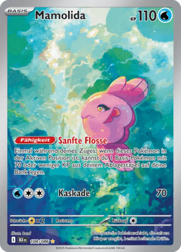 Schwarze Blitze Mamolida 108/086 Deutsch - Sammelkarten