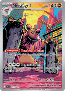 Schwarze Blitze Meistagrif 127/086 Deutsch - Sammelkarten