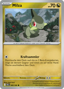 Schwarze Blitze Milza 068/086 Deutsch - Masterball R-Holo / Near Mint - Sammelkarten