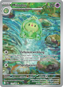 Schwarze Blitze Mitodos 119/086 Deutsch - Sammelkarten