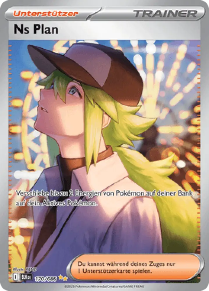 Schwarze Blitze Ns Plan 170/086 Deutsch - Sammelkarten